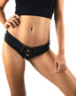 Micro Denim shorts/Jong/Jean thong by Gang OF Divas