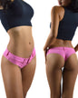 Micro Denim shorts/Jong/Jean thong by Gang OF Divas