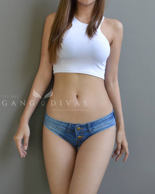 The Famous Denim thong/Jong/Jean thong by Gang OF Divas